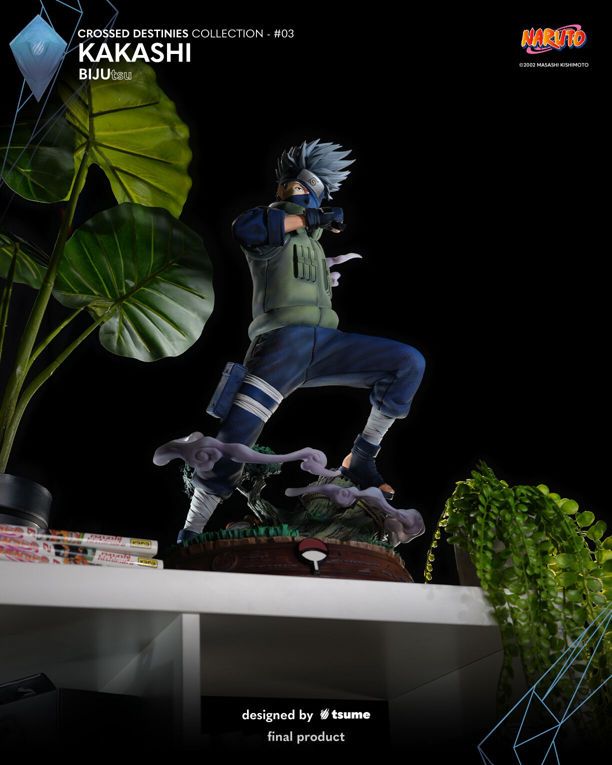 Naruto - Hatake Kakashi - Bijutsu - Crossed Destinies Collection (#03) - 1/4 (Tsume) photo 3