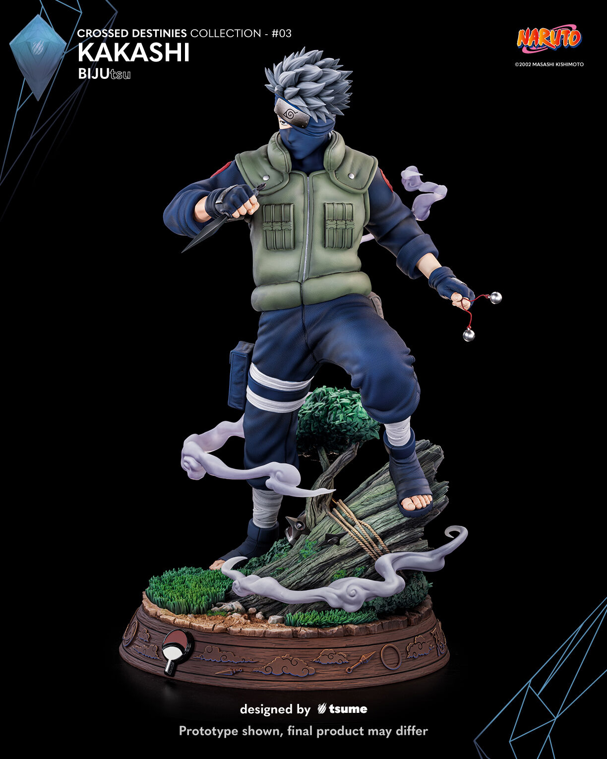Naruto - Hatake Kakashi - Bijutsu - Crossed Destinies Collection (#03) - 1/4 (Tsume) photo 10