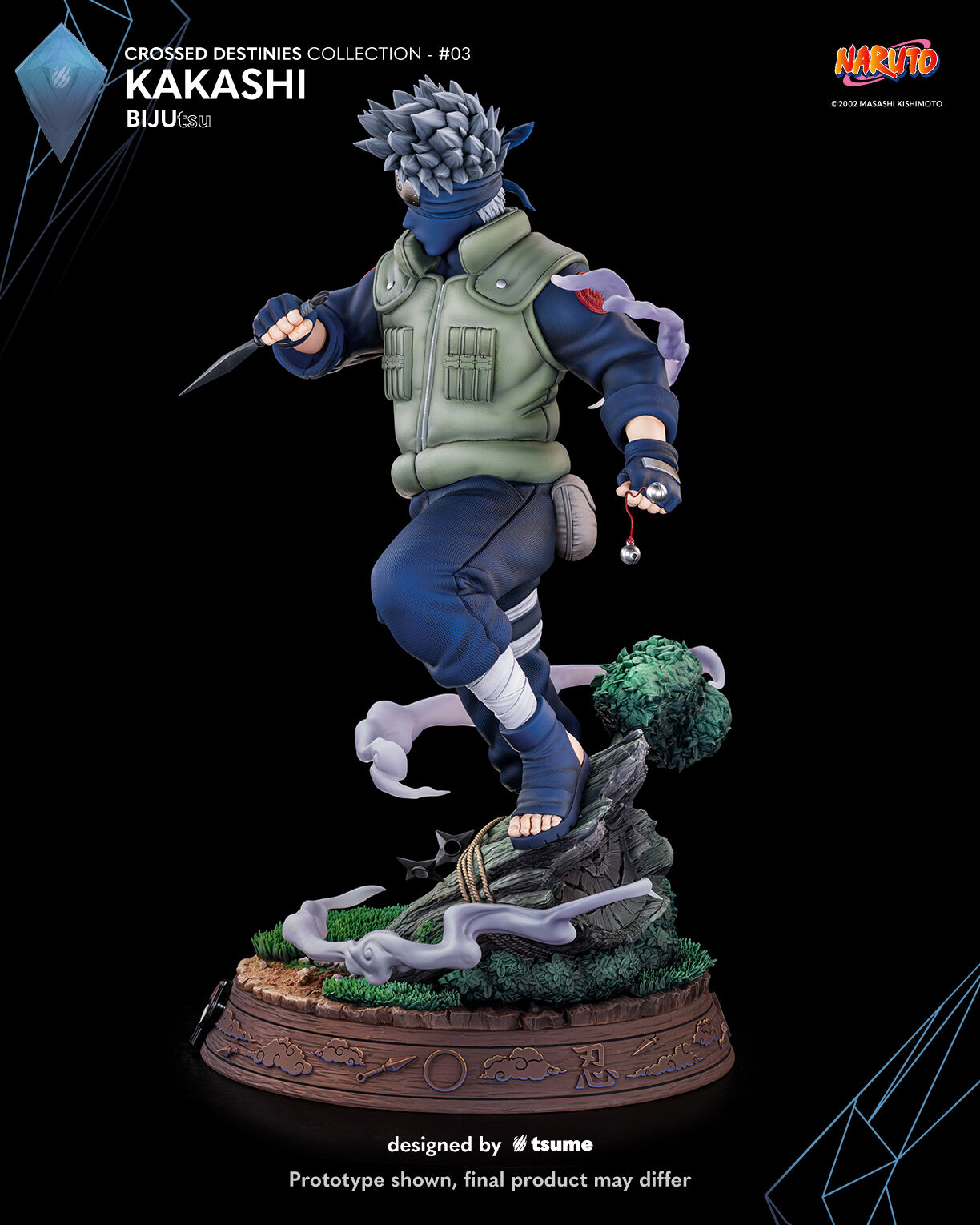 Naruto - Hatake Kakashi - Bijutsu - Crossed Destinies Collection (#03) - 1/4 (Tsume) photo 12