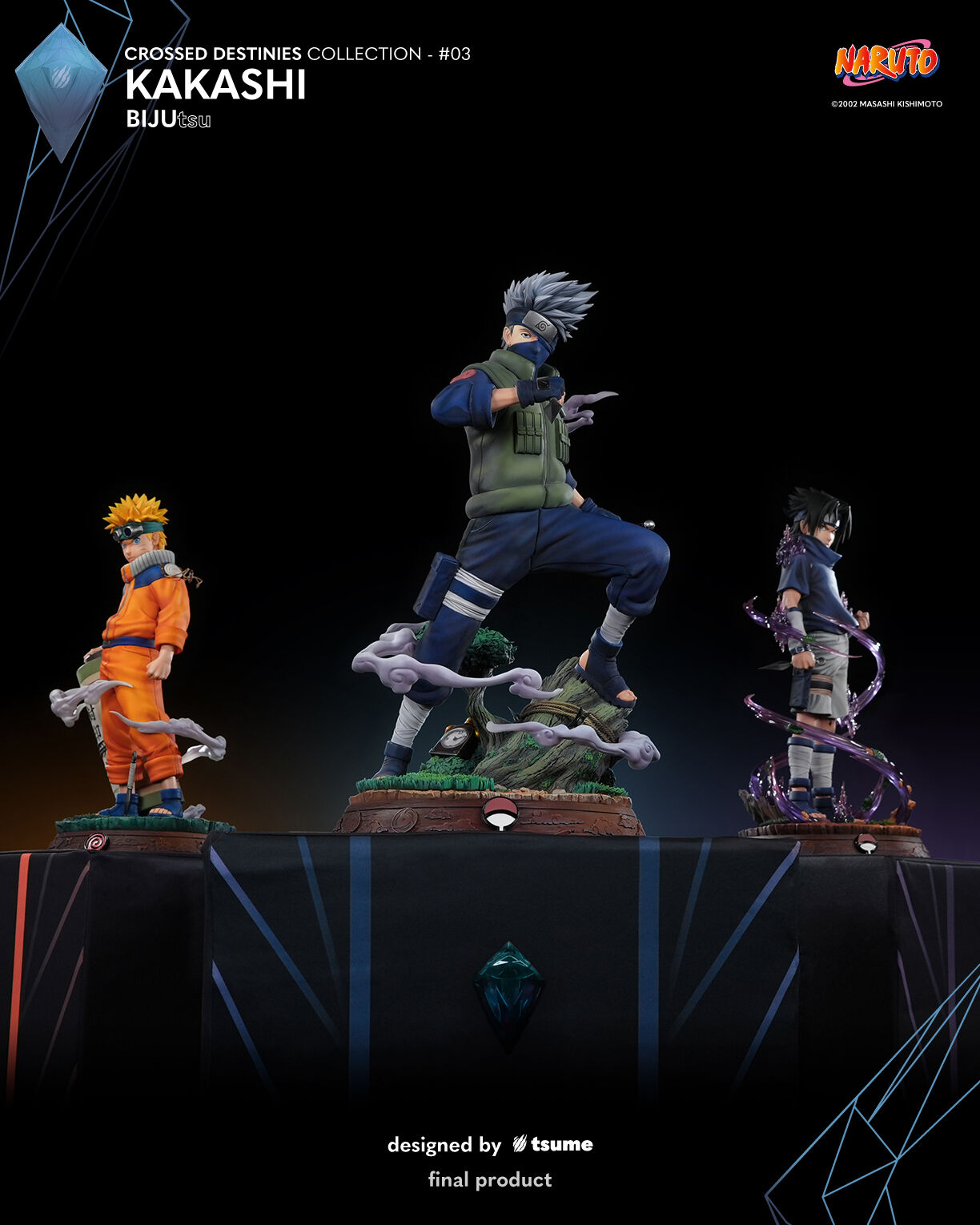 Naruto - Hatake Kakashi - Bijutsu - Crossed Destinies Collection (#03) - 1/4 (Tsume) photo 16
