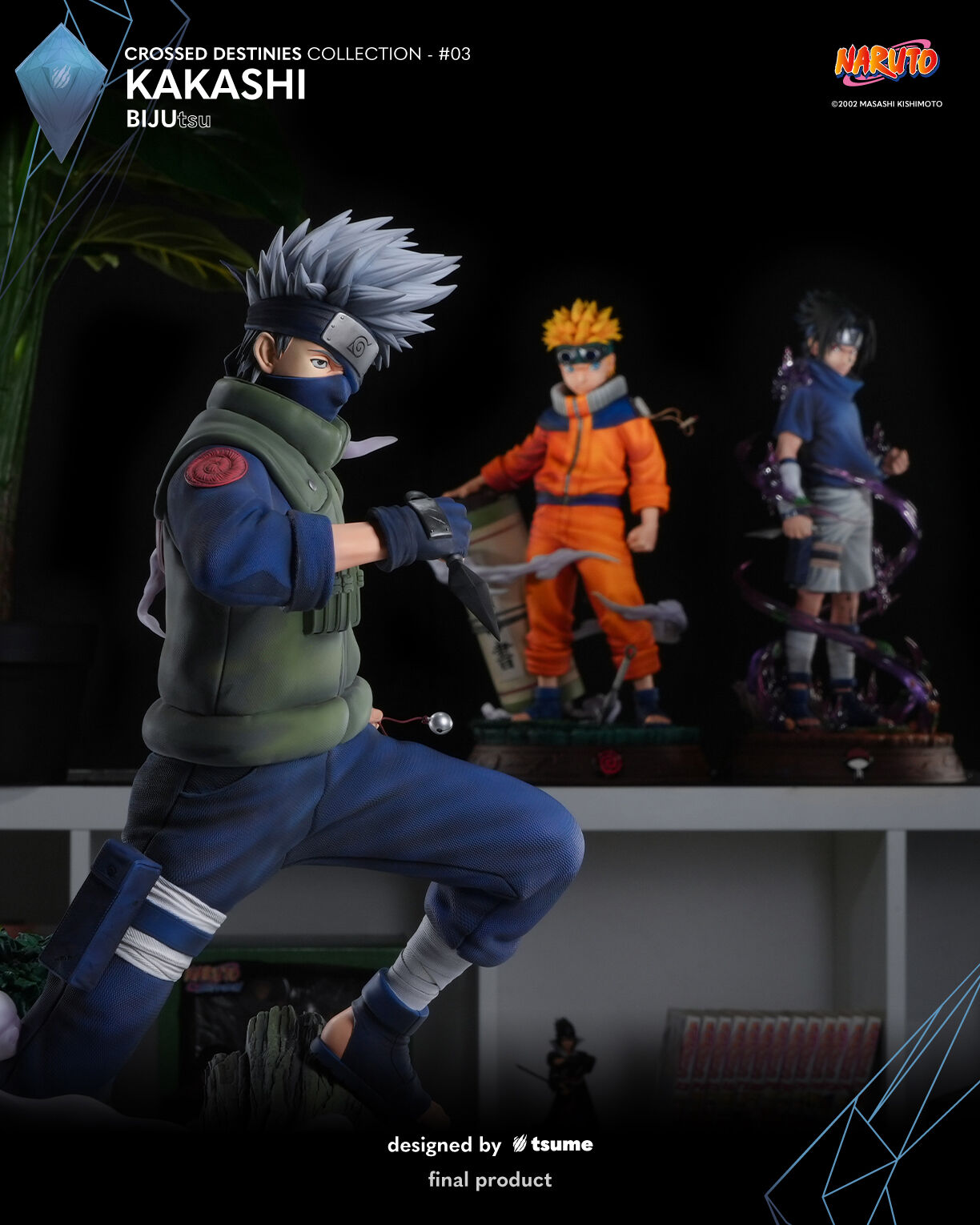 Naruto - Hatake Kakashi - Bijutsu - Crossed Destinies Collection (#03) - 1/4 (Tsume) photo 18