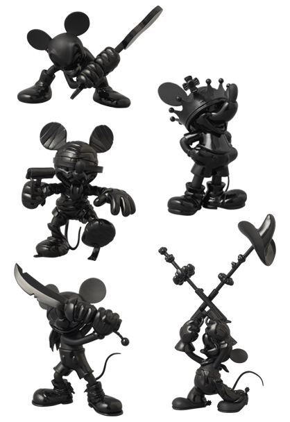 Disney - Mickey Mouse - Ultra Detail Figure  (95) - Ultra Detail Figure Mickey Mouse Roen Collection - Tone on Tone Ver. - Guitar Ver., Tone on Tone Ver. (Medicom Toy, Roen) photo 2