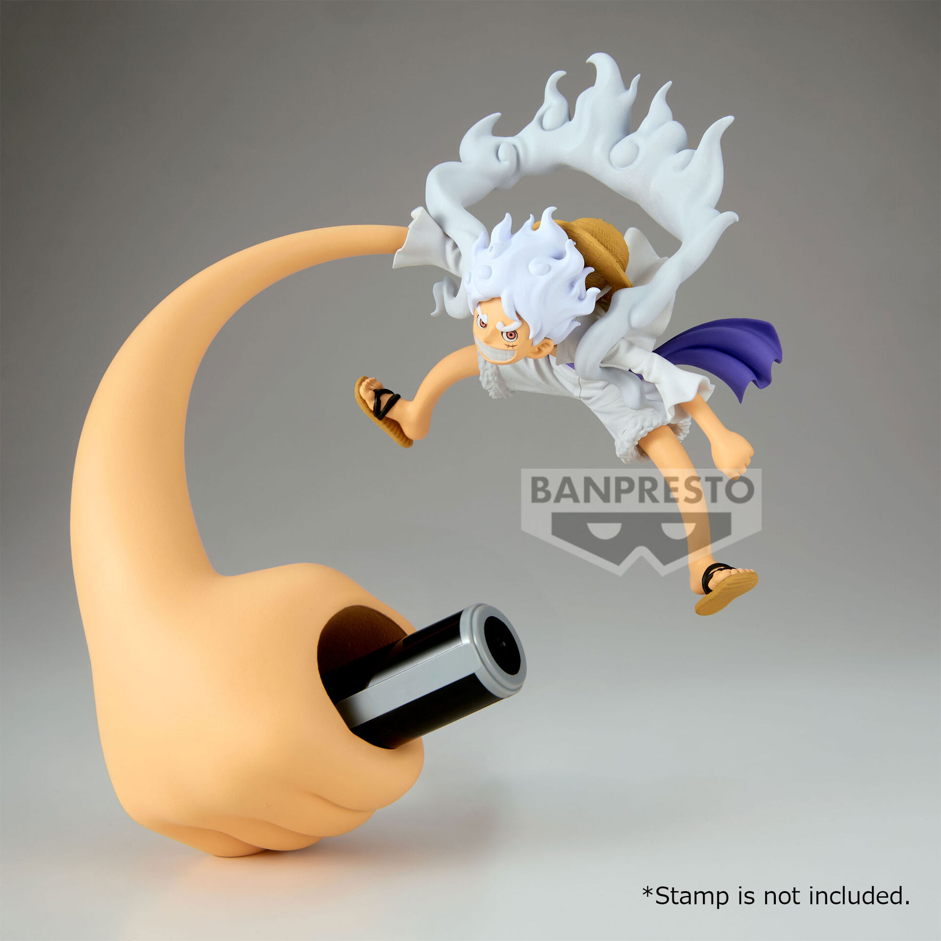 One Piece - Monkey D. Luffy - FigLife!  (Vol.4) - Gear 5 (Bandai Spirits)