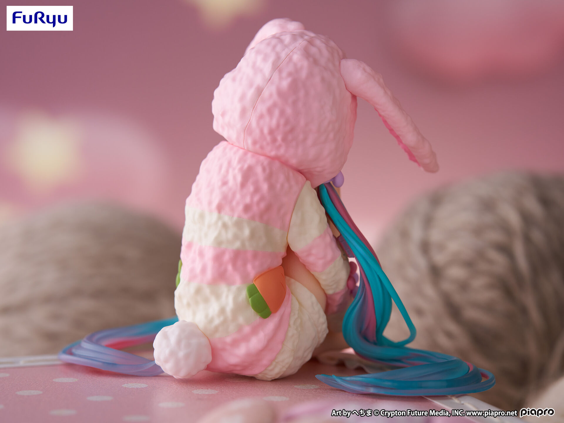Piapro Characters - Hatsune Miku - Noodle Stopper Figure - Usamimi Pajama (FuRyu) photo 3