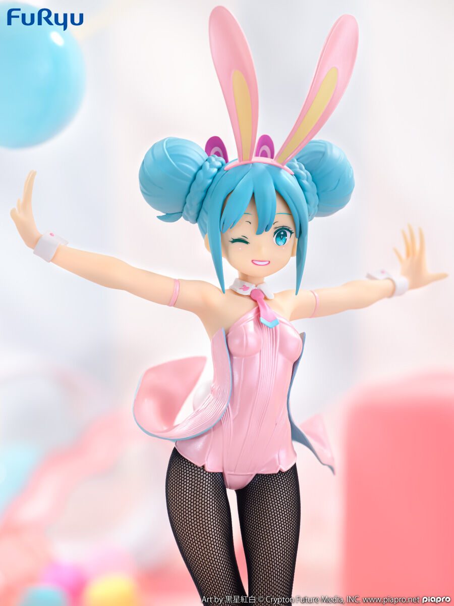 Piapro Characters - Hatsune Miku - BiCute Bunnies - Wink, Pearl Pink ver. (FuRyu) photo 2