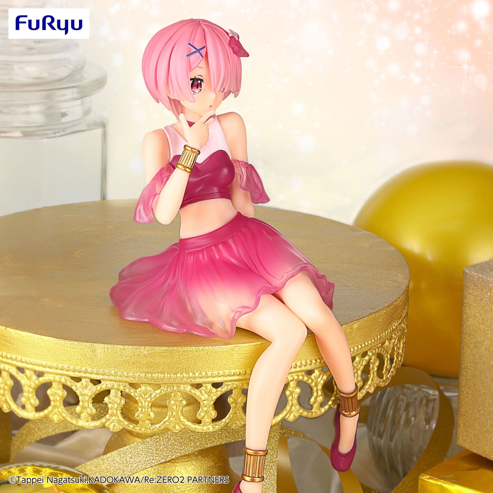 Re:Zero kara Hajimeru Isekai Seikatsu - Ram - Noodle Stopper Figure - Twinkle Party, Another Color ver. (FuRyu) photo 3