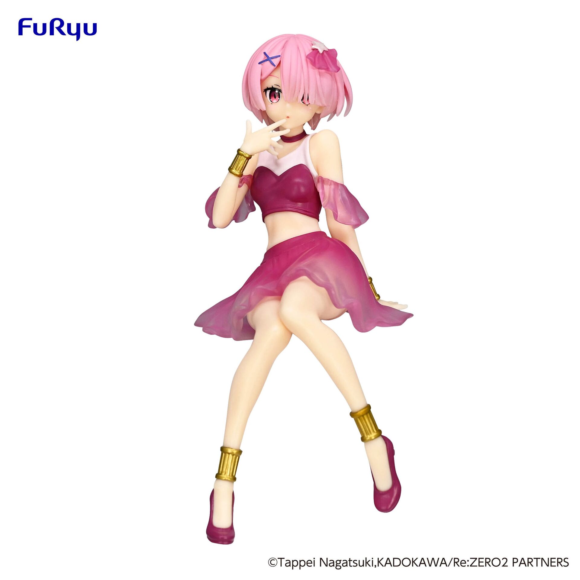 Re:Zero kara Hajimeru Isekai Seikatsu - Ram - Noodle Stopper Figure - Twinkle Party, Another Color ver. (FuRyu) photo 7