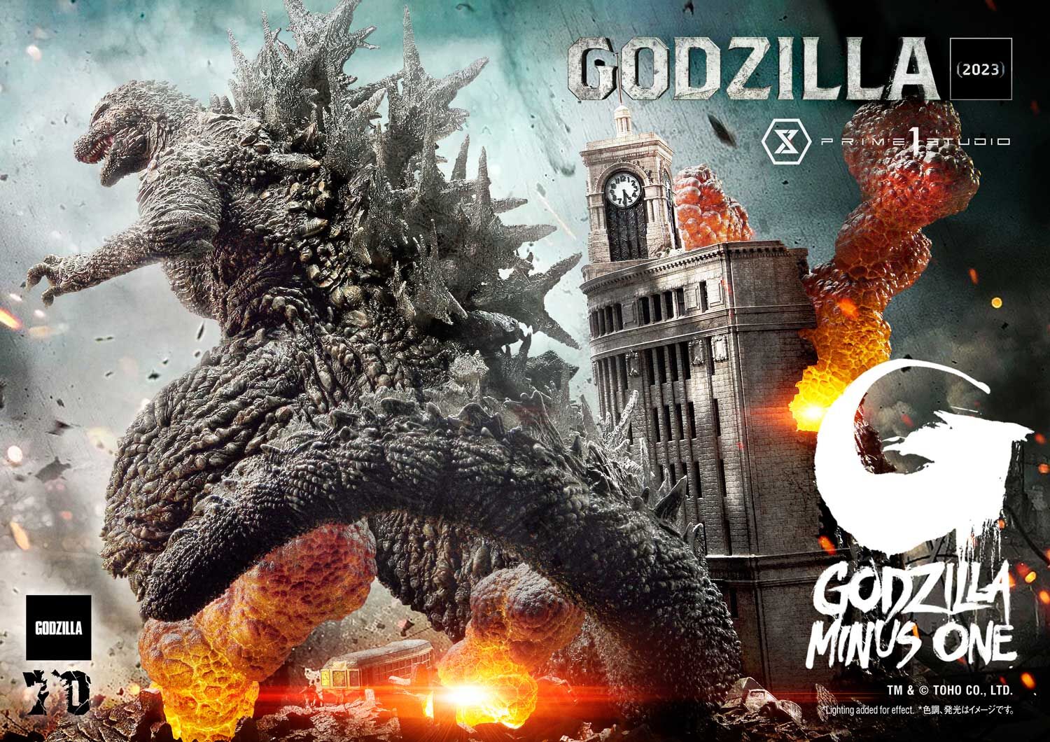 Gojira-1.0 - Gojira - Ultimate Diorama Masterline  (UDMGMO-01S) - Bonus Version (Prime 1 Studio) photo 15