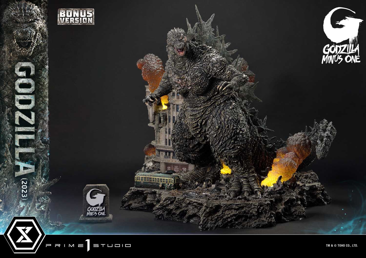 Gojira-1.0 - Gojira - Ultimate Diorama Masterline  (UDMGMO-01S) - Bonus Version (Prime 1 Studio) photo 21