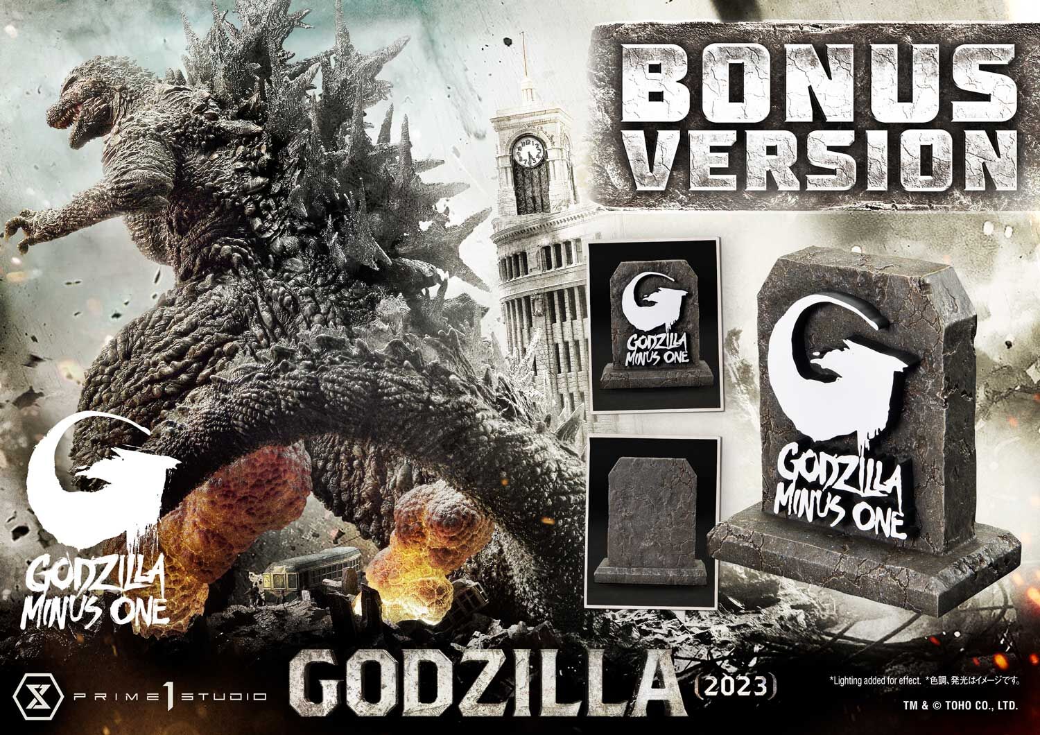 Gojira-1.0 - Gojira - Ultimate Diorama Masterline  (UDMGMO-01S) - Bonus Version (Prime 1 Studio) photo 26