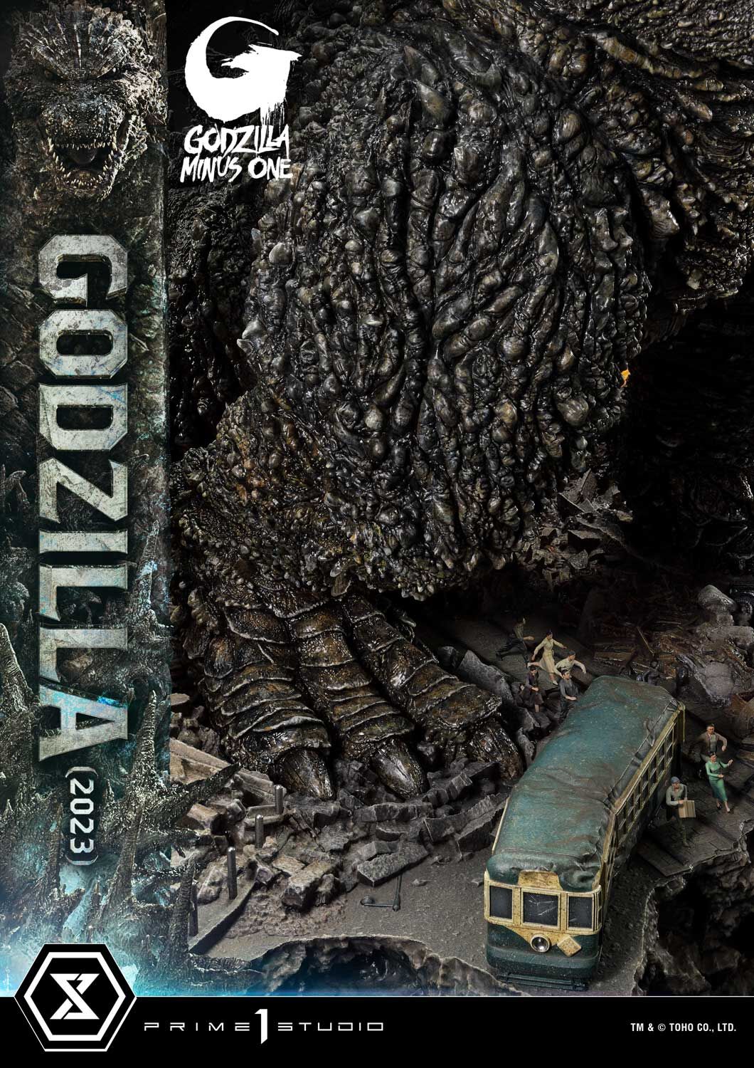 Gojira-1.0 - Gojira - Ultimate Diorama Masterline  (UDMGMO-01S) - Bonus Version (Prime 1 Studio) photo 33