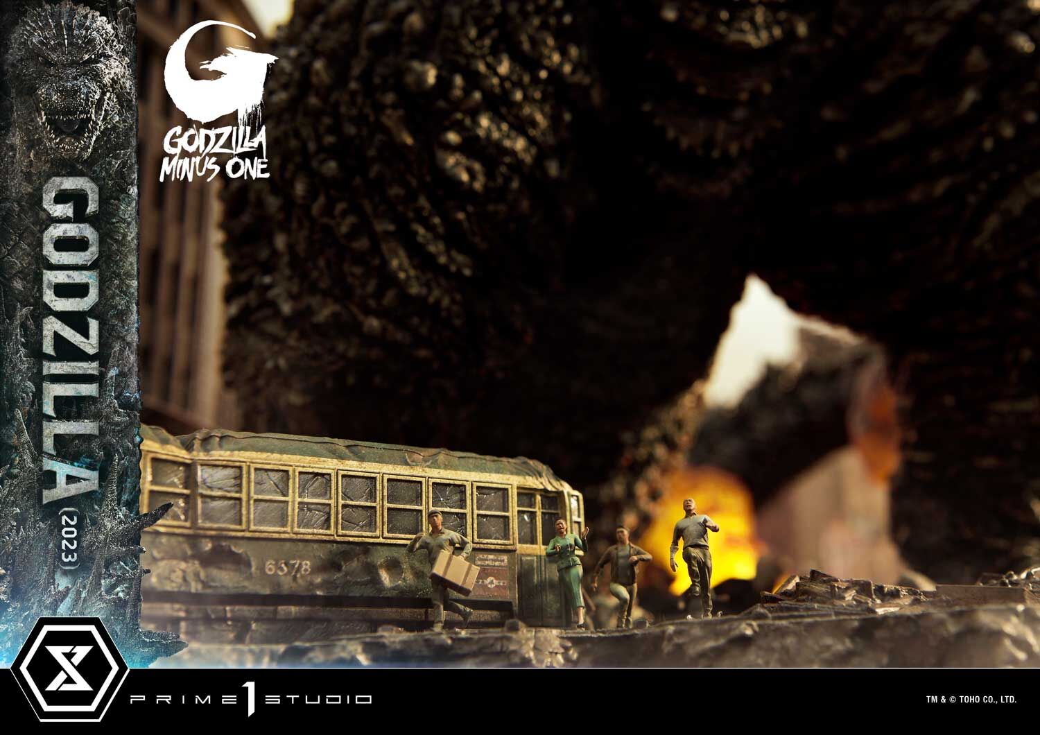 Gojira-1.0 - Gojira - Ultimate Diorama Masterline  (UDMGMO-01S) - Bonus Version (Prime 1 Studio) photo 40