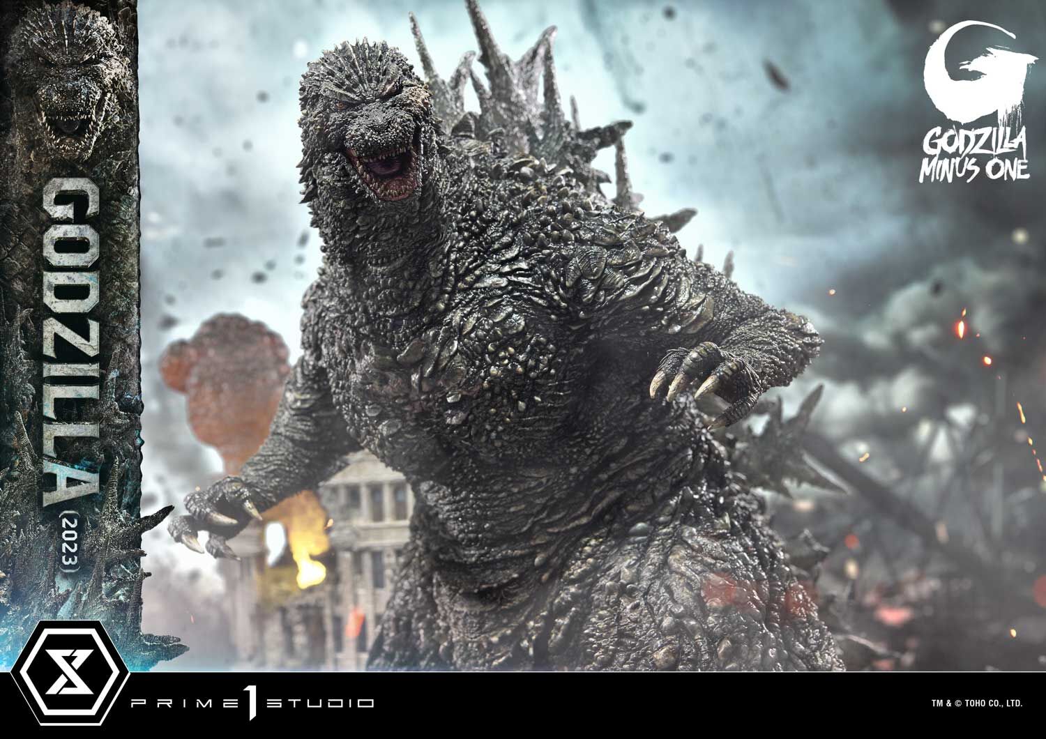 Gojira-1.0 - Gojira - Ultimate Diorama Masterline  (UDMGMO-01S) - Bonus Version (Prime 1 Studio) photo 41