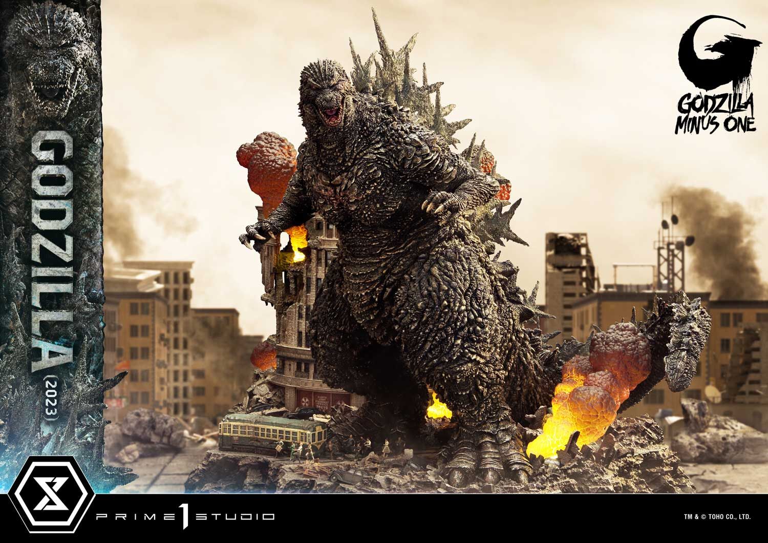 Gojira-1.0 - Gojira - Ultimate Diorama Masterline  (UDMGMO-01S) - Bonus Version (Prime 1 Studio) photo 42