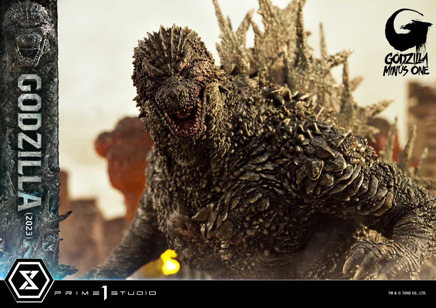 Gojira-1.0 - Gojira - Ultimate Diorama Masterline  (UDMGMO-01S) - Bonus Version (Prime 1 Studio) photo 45