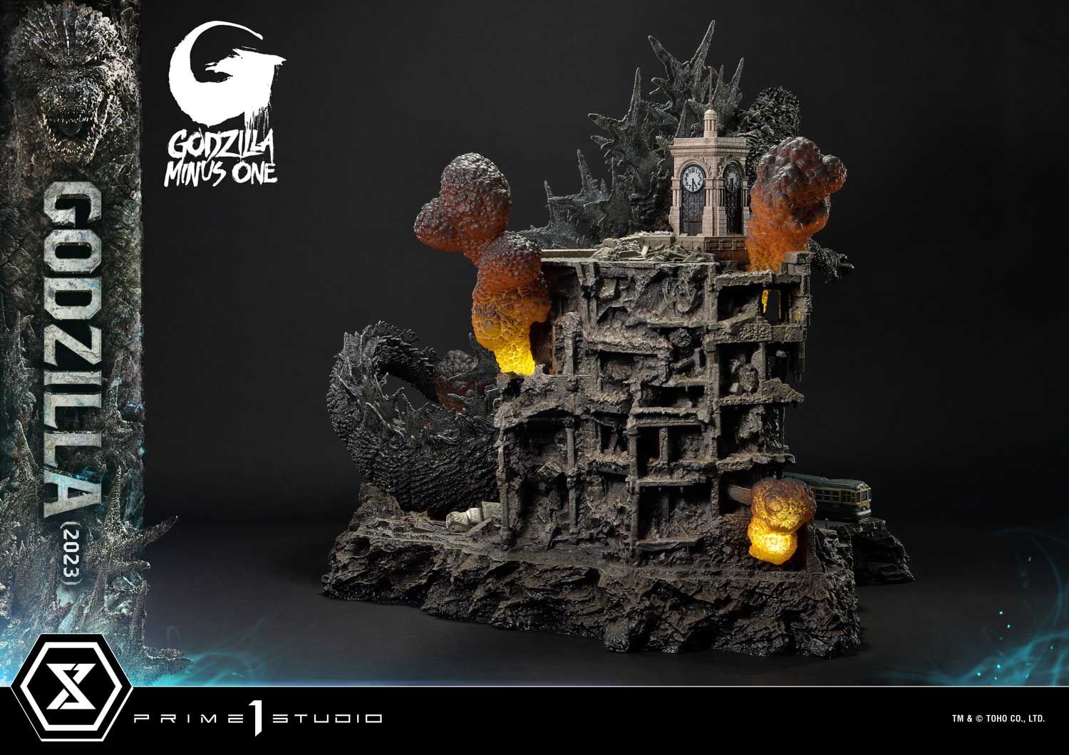 Gojira-1.0 - Gojira - Ultimate Diorama Masterline  (UDMGMO-01S) - Bonus Version (Prime 1 Studio) photo 51
