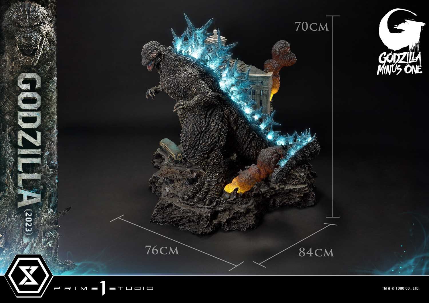 Gojira-1.0 - Gojira - Ultimate Diorama Masterline  (UDMGMO-01S) - Bonus Version (Prime 1 Studio) photo 52