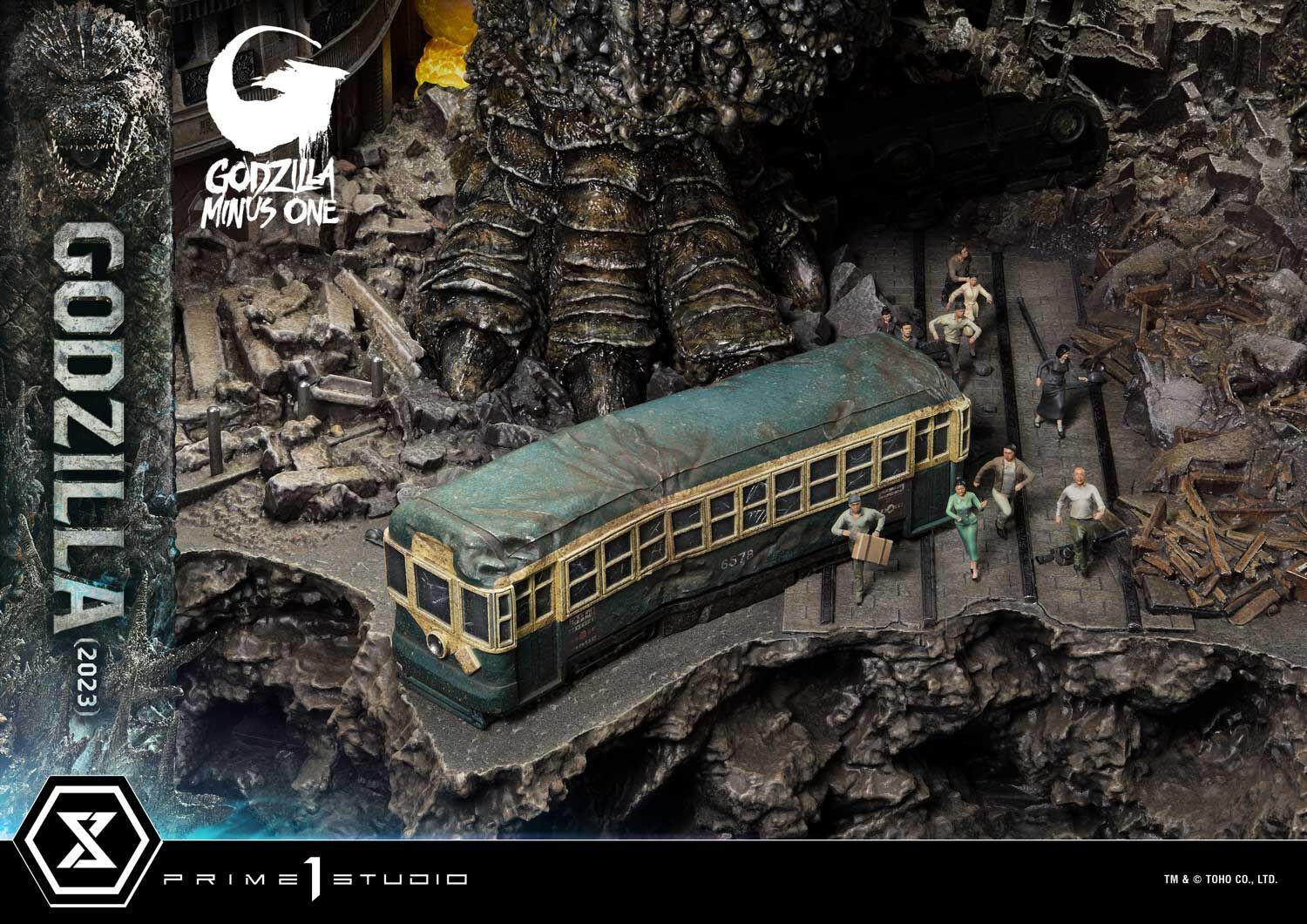 Gojira-1.0 - Gojira - Ultimate Diorama Masterline  (UDMGMO-01S) - Bonus Version (Prime 1 Studio) photo 54
