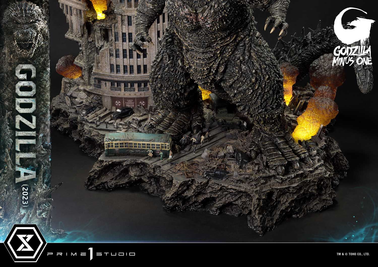 Gojira-1.0 - Gojira - Ultimate Diorama Masterline  (UDMGMO-01S) - Bonus Version (Prime 1 Studio) photo 68