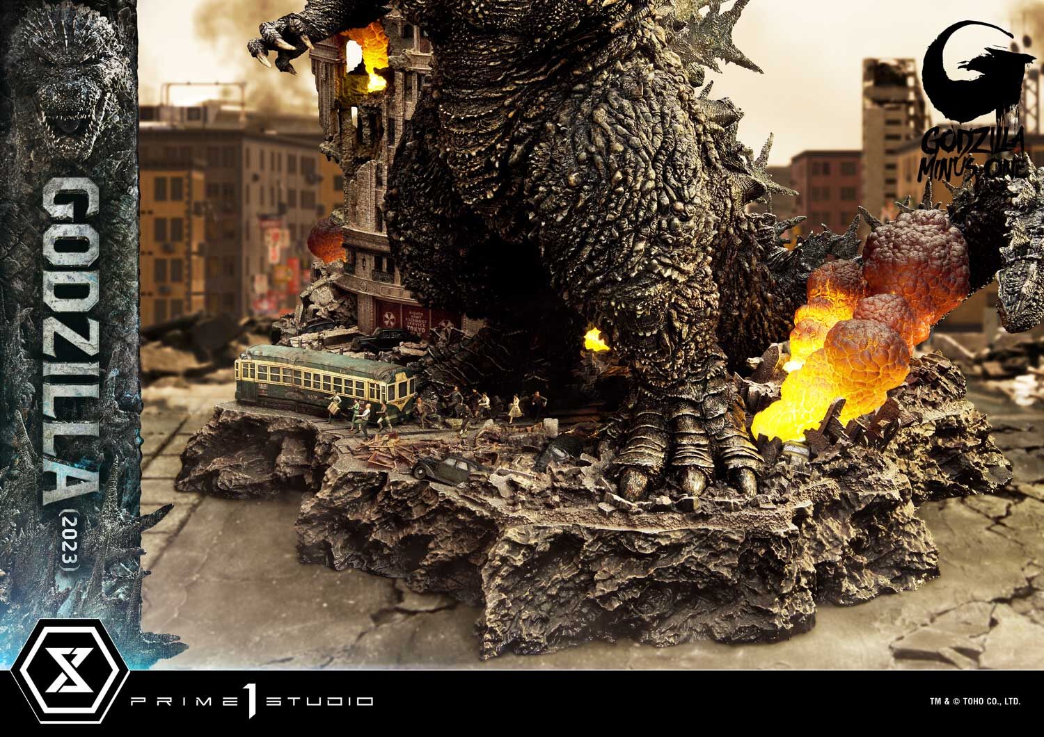 Gojira-1.0 - Gojira - Ultimate Diorama Masterline  (UDMGMO-01S) - Bonus Version (Prime 1 Studio) photo 70