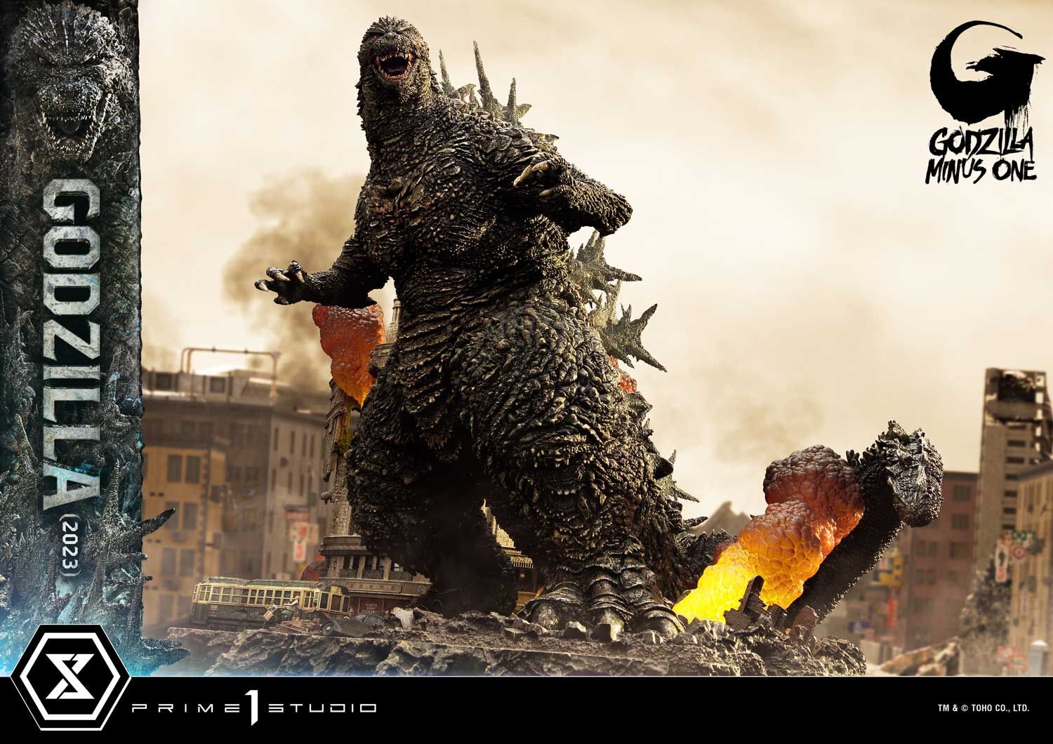 Gojira-1.0 - Gojira - Ultimate Diorama Masterline  (UDMGMO-01S) - Bonus Version (Prime 1 Studio) photo 86