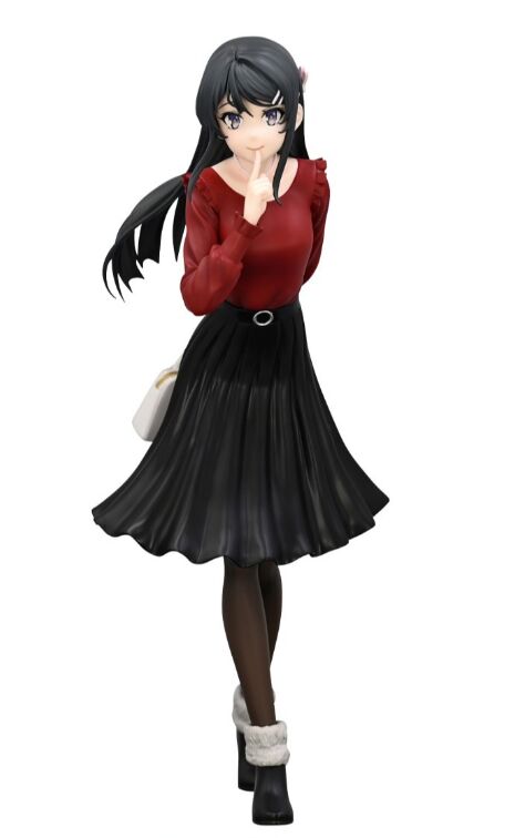 Seishun Buta Yarou wa Bunny Girl Senpai no Yume wo Minai - Sakurajima Mai - Trio-Try-iT Figure - Winter Coord ver. (FuRyu)