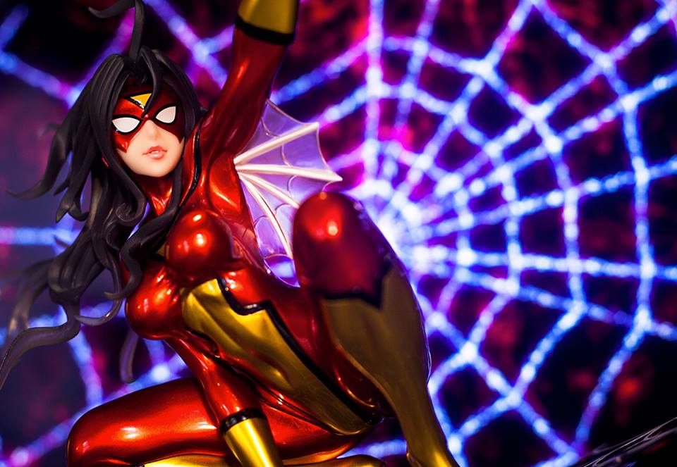 Spider-Woman - Bishoujo Statue - Marvel x Bishoujo - 1/7 - Metallic paint (Kotobukiya)