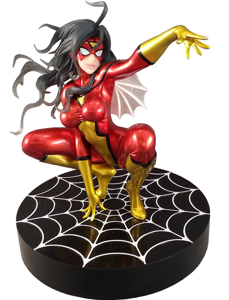 Spider-Woman - Bishoujo Statue - Marvel x Bishoujo - 1/7 - Metallic paint (Kotobukiya) photo 9