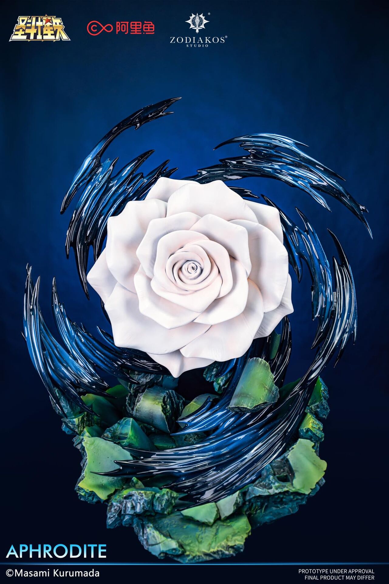 Saint Seiya - Pisces Aphrodite - 1/6 - White Rose Version (Zodiakos Studio) photo 3
