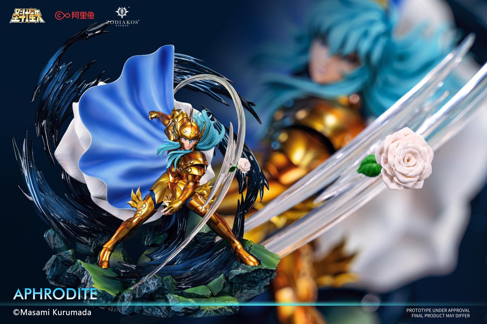 Saint Seiya - Pisces Aphrodite - 1/6 - White Rose Version (Zodiakos Studio) photo 4