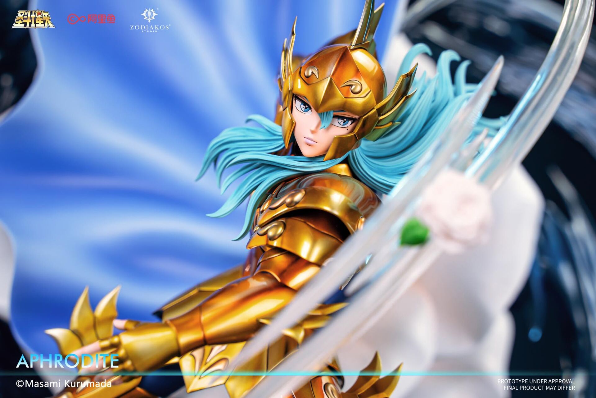 Saint Seiya - Pisces Aphrodite - 1/6 - White Rose Version (Zodiakos Studio) photo 5