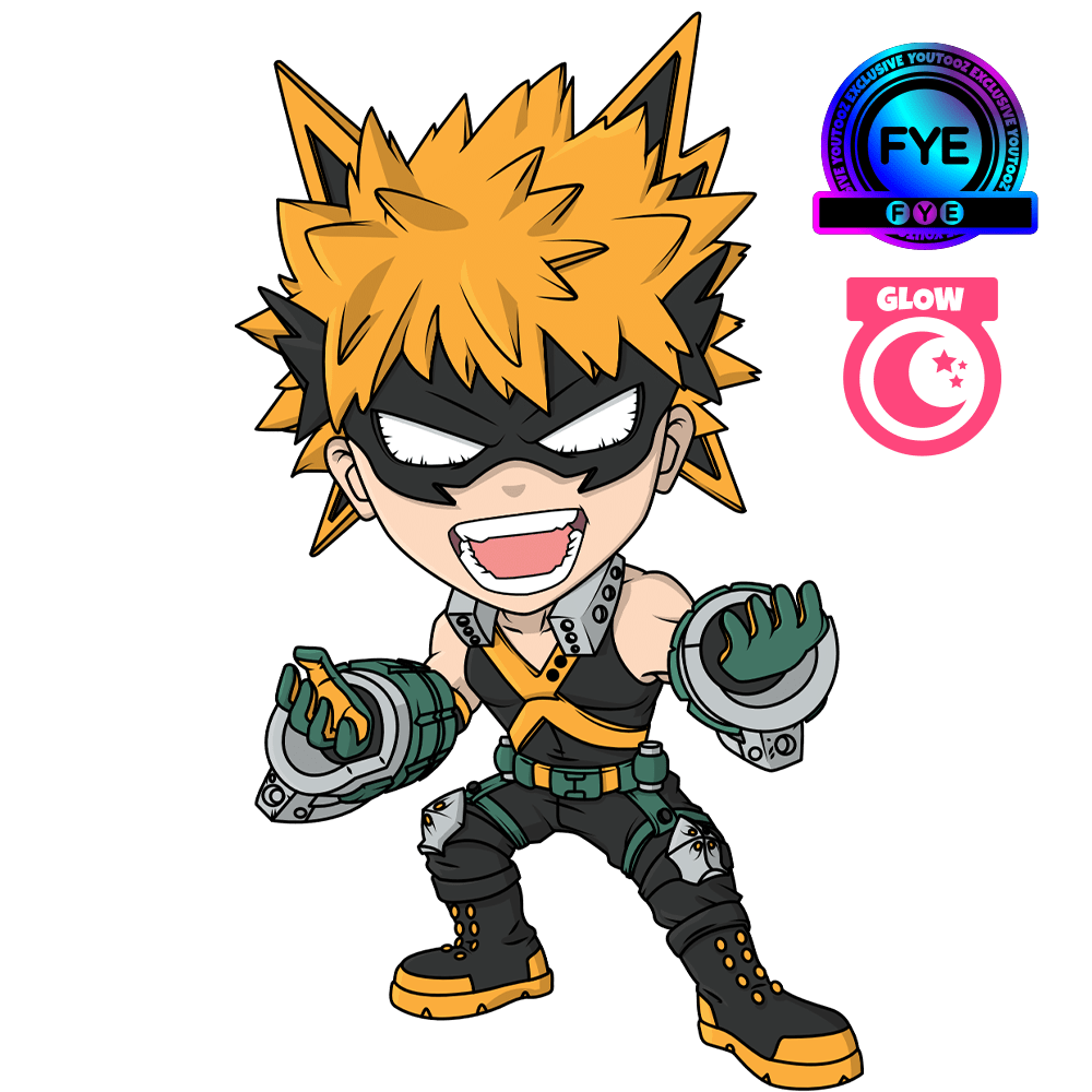 Boku no Hero Academia - Bakugo Katsuki - My Hero Academia x Youtooz (#11) - Youtooz - Glow in the Dark (FYE, Youtooz) photo 2