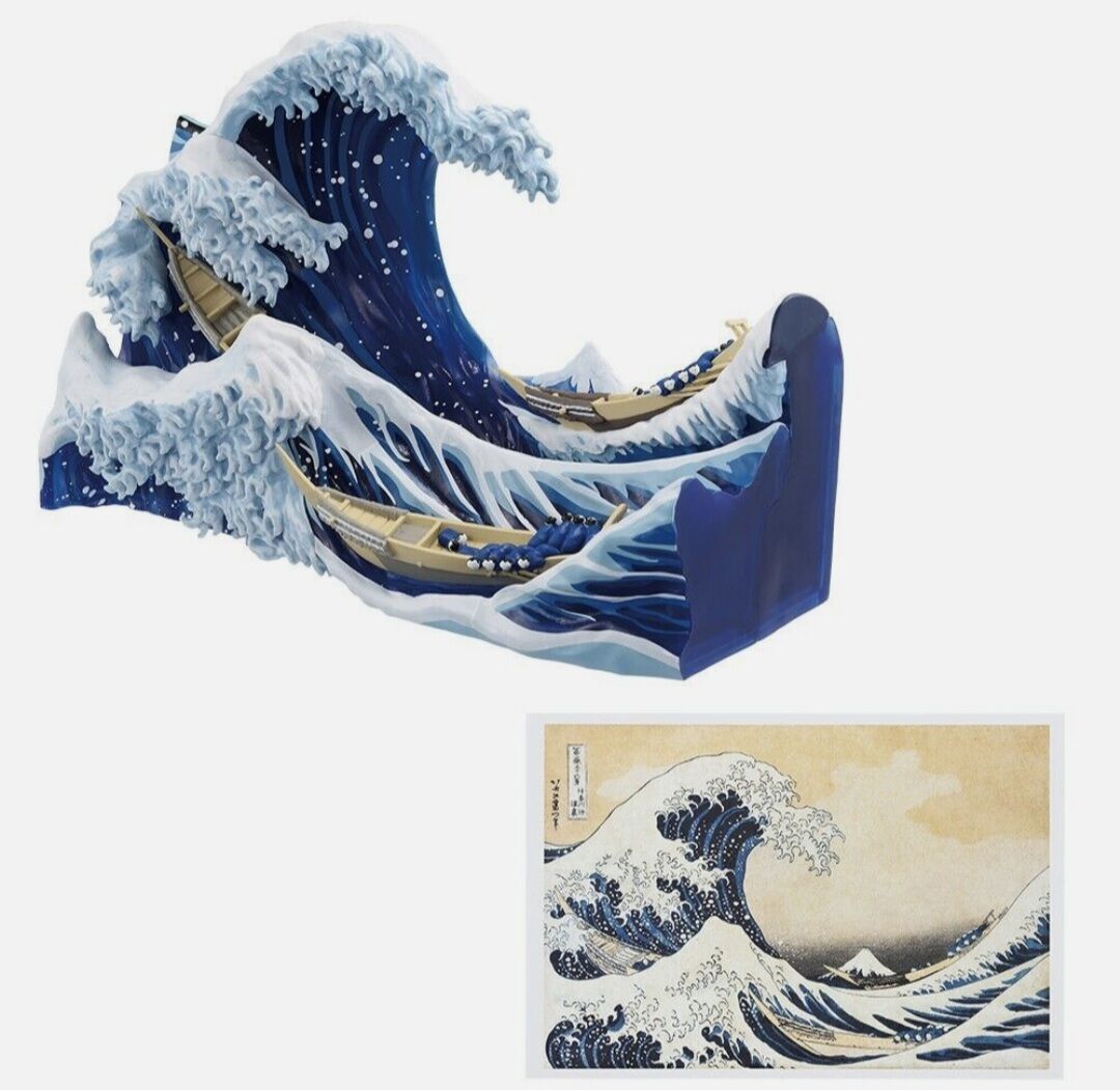 Fugaku Sanjuroku-kei - Ichiban Kuji - Ichiban Kuji Katsushika Hokusai  (A Prize) - Kanagawa-oki Nami Ura (Bandai Spirits) photo 2