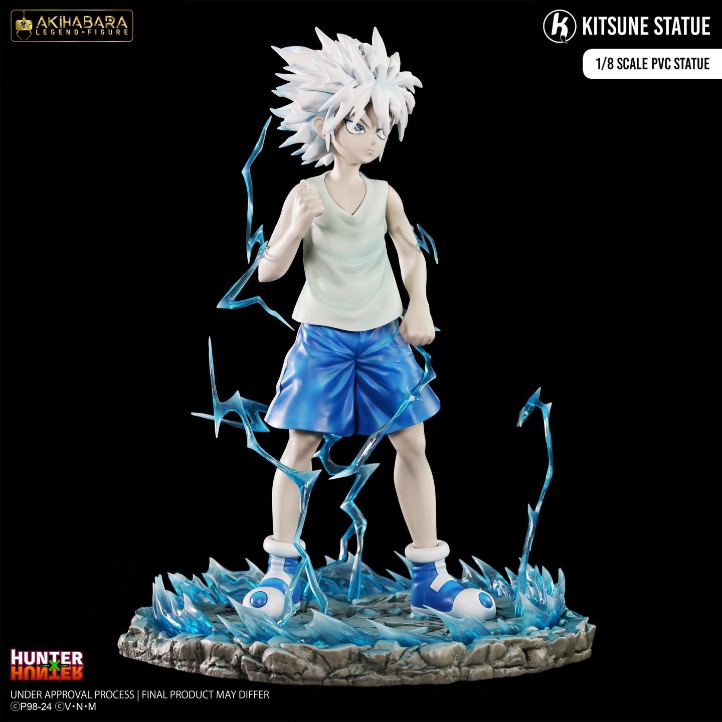 Hunter × Hunter - Killua Zoldyck - Akihabara Legend Figure - 1/8 (Chibi Akihabara, Kitsune Statue) photo 4