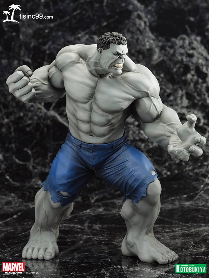 The Avengers - Hulk - ARTFX+ - Marvel The Avengers ARTFX+ - 1/10 - Grey Version (Kotobukiya) photo 2