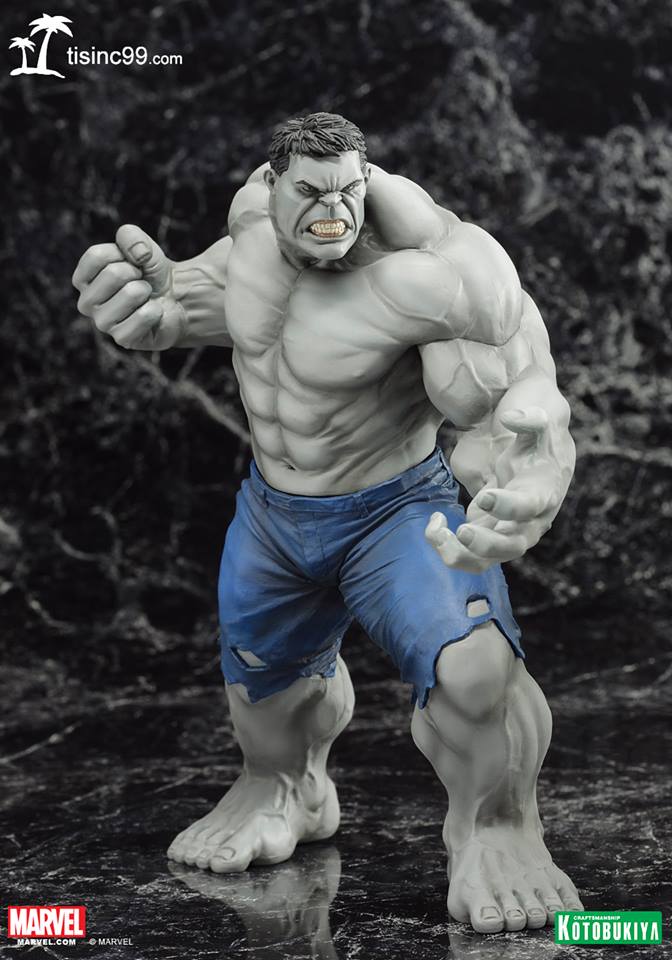 The Avengers - Hulk - ARTFX+ - Marvel The Avengers ARTFX+ - 1/10 - Grey Version (Kotobukiya) photo 5