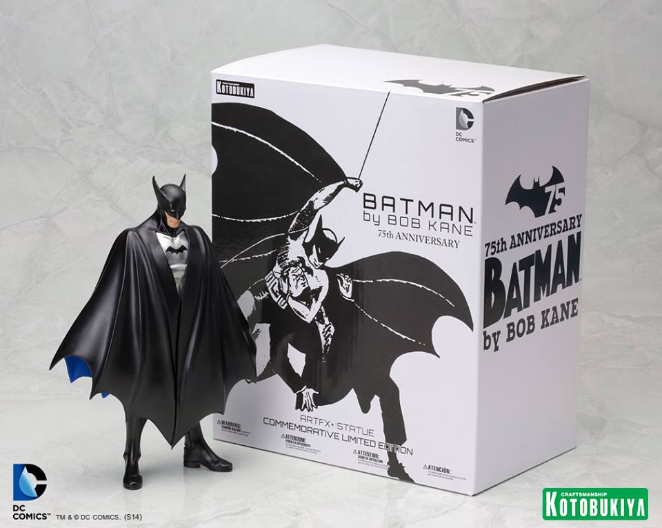 Batman - ARTFX+ - 1/10 - First Appearance by Bob Kane, 75th Anniversary (Atelier Bamboo, Kotobukiya) photo 4