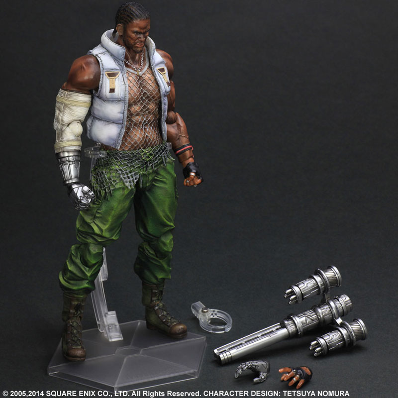 Final Fantasy VII: Advent Children - Barret Wallace - Play Arts Kai (Square Enix)