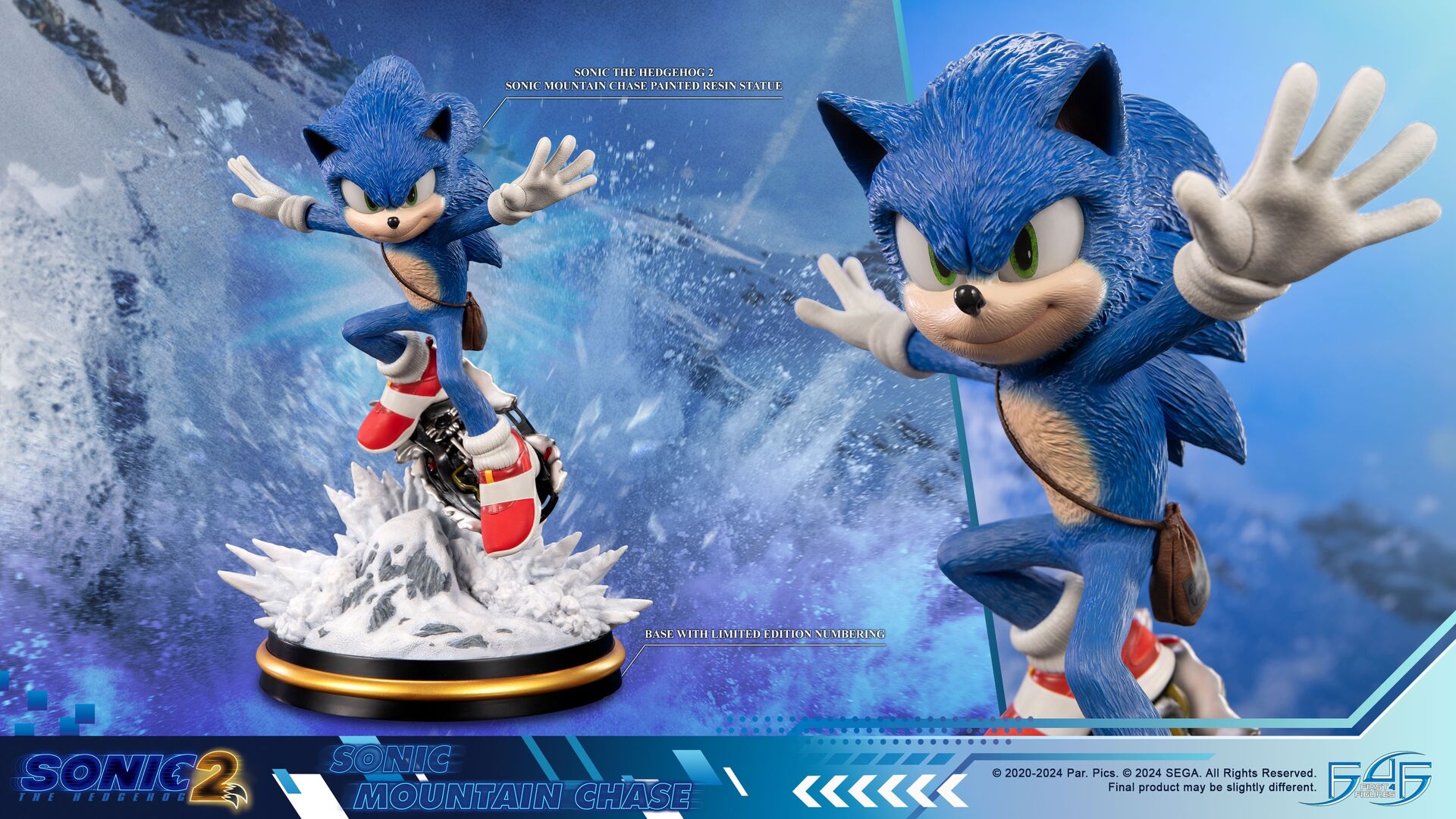Sonic the Hedgehog 2 - Sonic the Hedgehog - Mountain Chase (First 4 Figures) photo 14