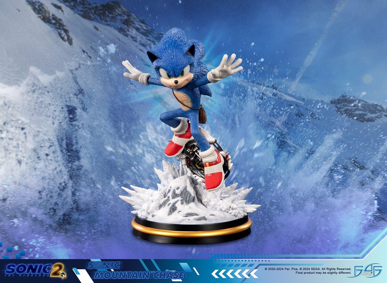 Sonic the Hedgehog 2 - Sonic the Hedgehog - Mountain Chase (First 4 Figures) photo 28