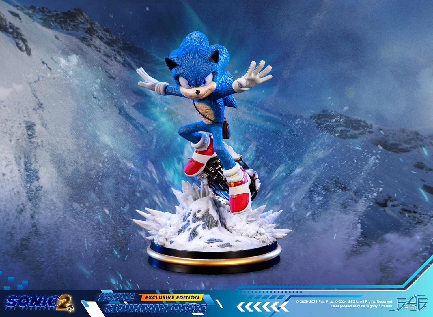 Sonic the Hedgehog 2 - Sonic the Hedgehog - Mountain Chase, Exclusive Edition (First 4 Figures) photo 13
