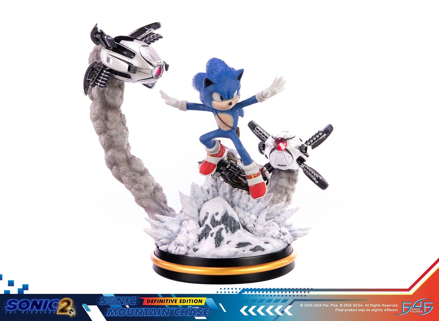 Sonic the Hedgehog 2 - Sonic the Hedgehog - Mountain Chase, Definitive Edition (First 4 Figures) photo 2