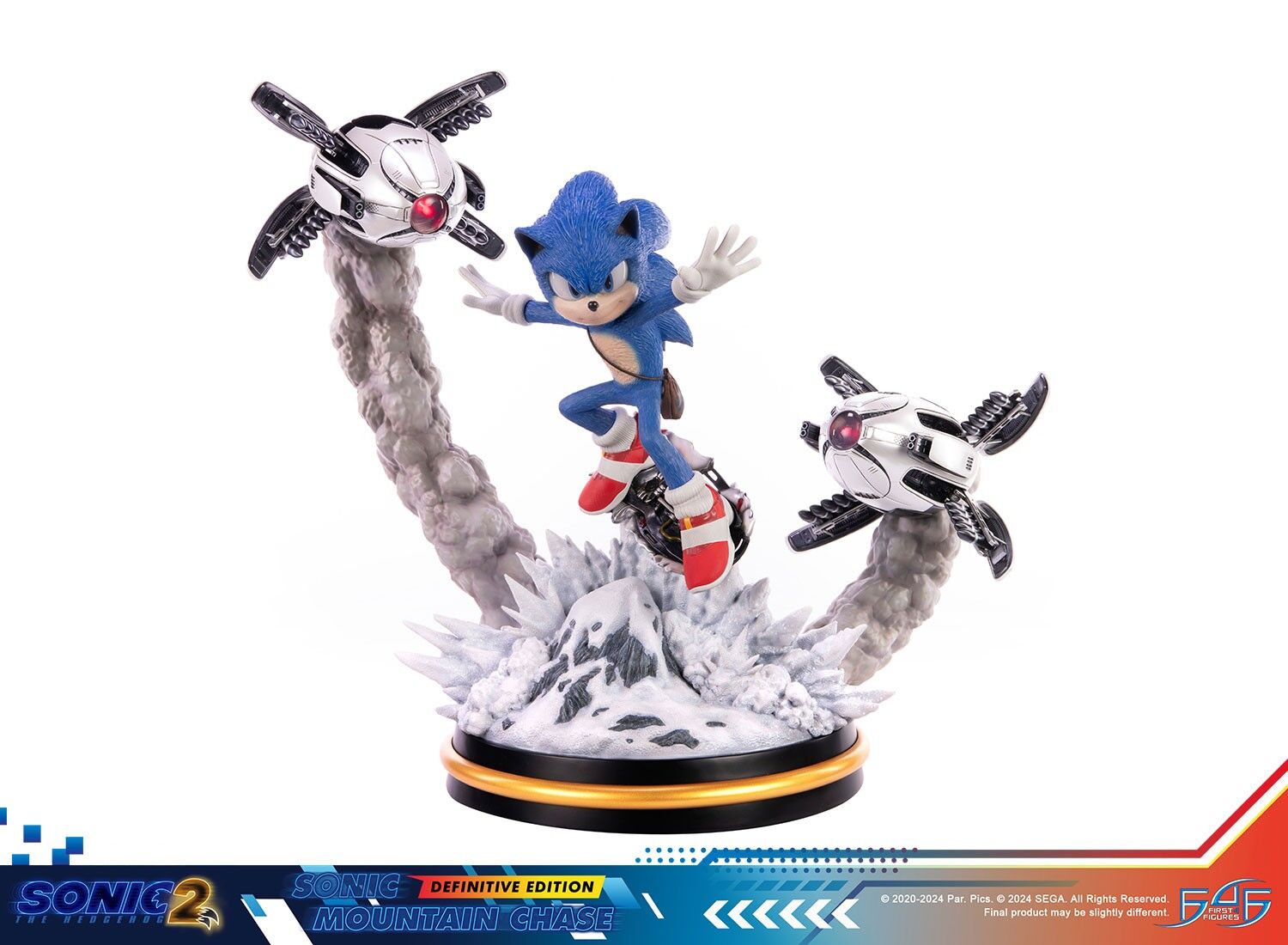 Sonic the Hedgehog 2 - Sonic the Hedgehog - Mountain Chase, Definitive Edition (First 4 Figures) photo 4