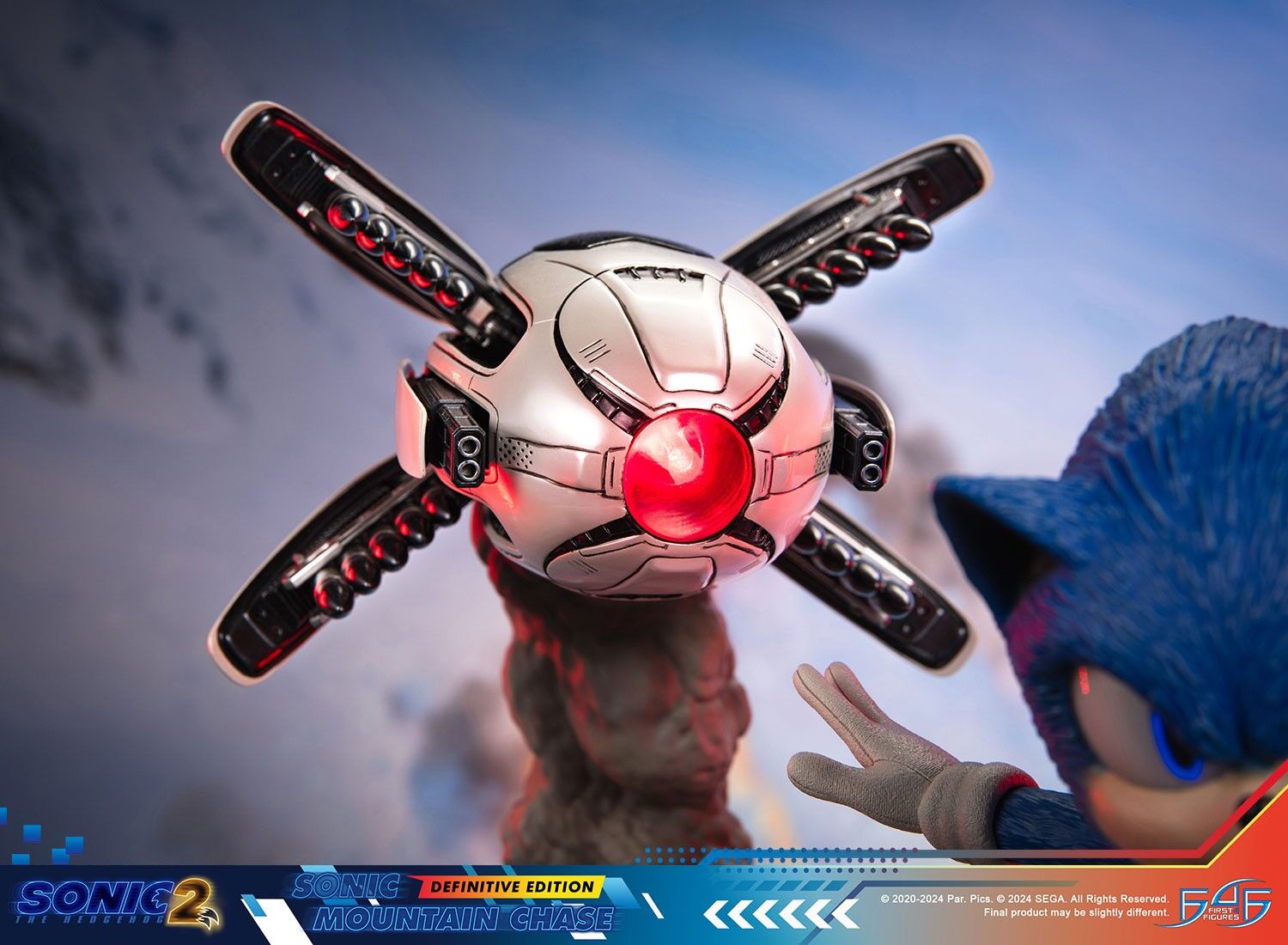 Sonic the Hedgehog 2 - Sonic the Hedgehog - Mountain Chase, Definitive Edition (First 4 Figures) photo 9