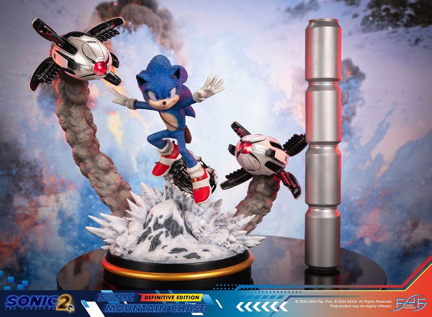 Sonic the Hedgehog 2 - Sonic the Hedgehog - Mountain Chase, Definitive Edition (First 4 Figures) photo 15