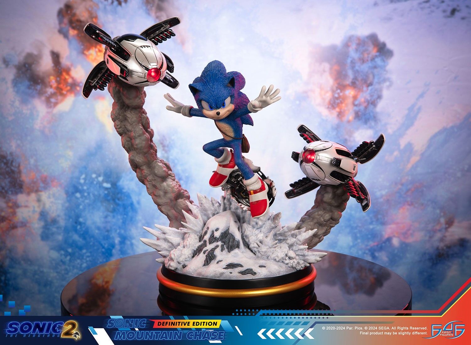 Sonic the Hedgehog 2 - Sonic the Hedgehog - Mountain Chase, Definitive Edition (First 4 Figures) photo 16