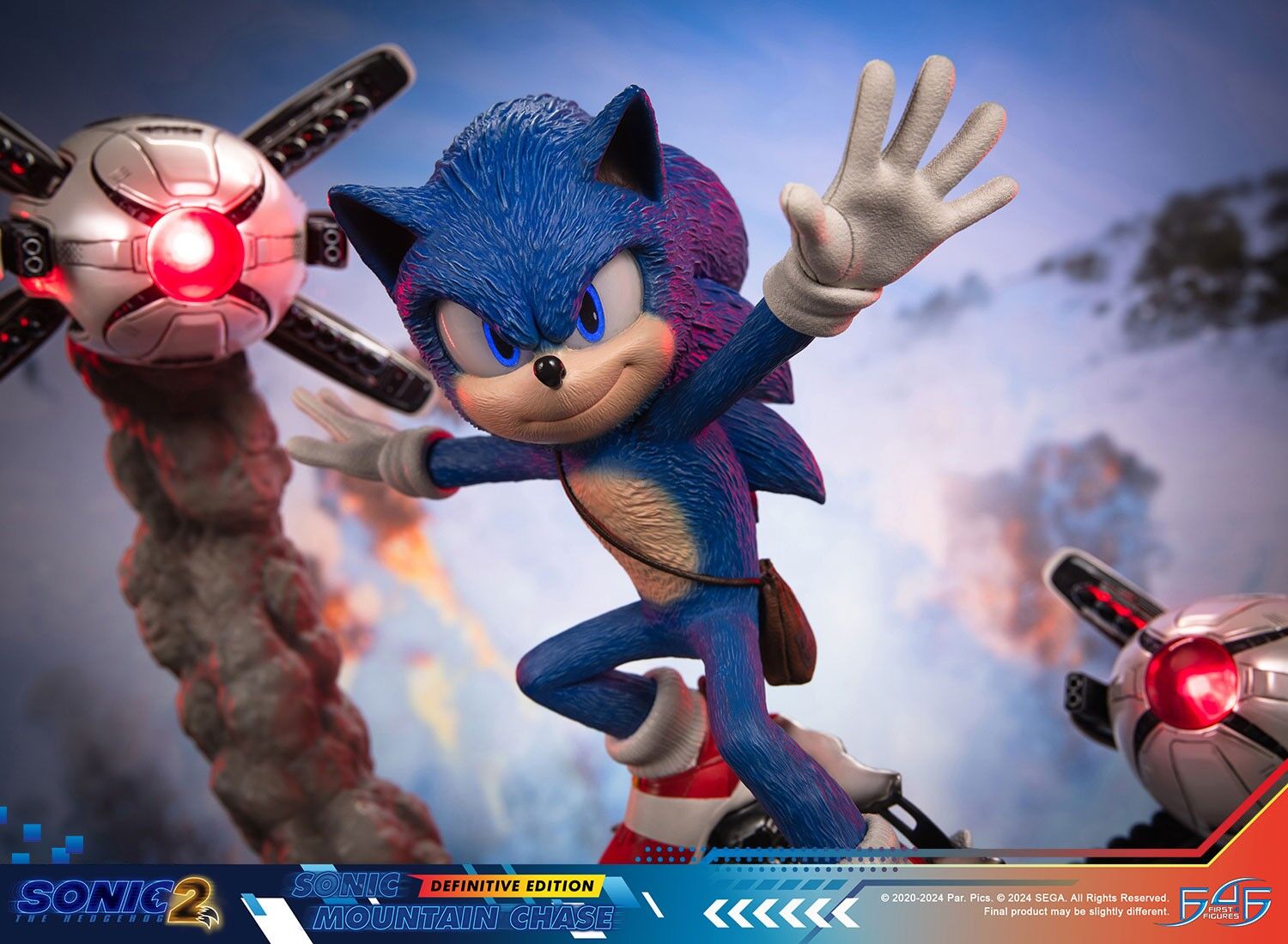 Sonic the Hedgehog 2 - Sonic the Hedgehog - Mountain Chase, Definitive Edition (First 4 Figures) photo 22