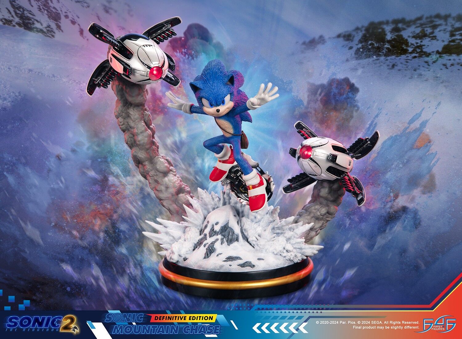 Sonic the Hedgehog 2 - Sonic the Hedgehog - Mountain Chase, Definitive Edition (First 4 Figures) photo 30