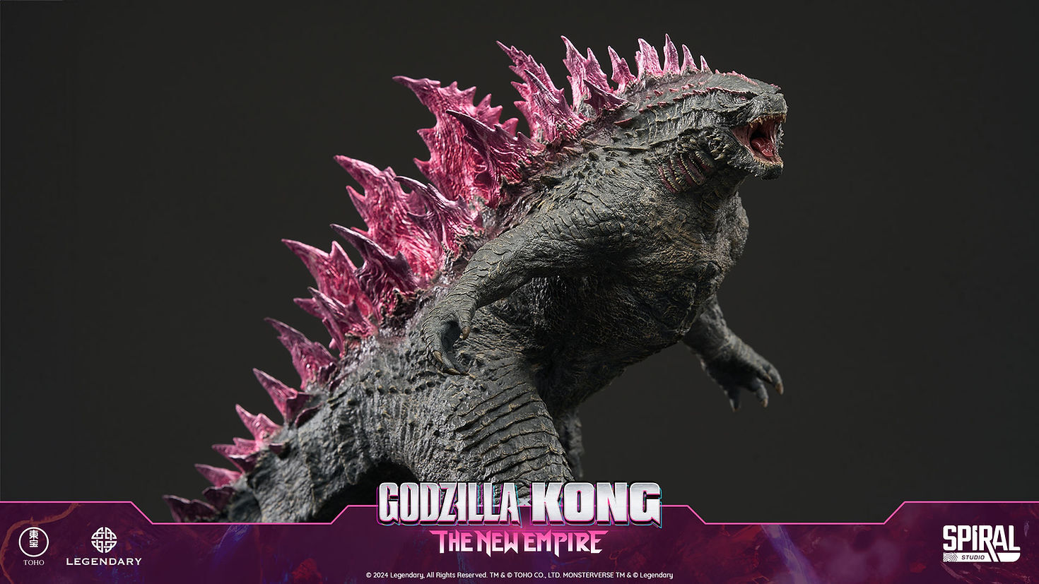 Godzilla x Kong: The New Empire - Gojira Evolved - Hall of Fame Series  (HOF-GXKGZ002) - 2024, Heat Ray Ver. (Spiral Studio) photo 9