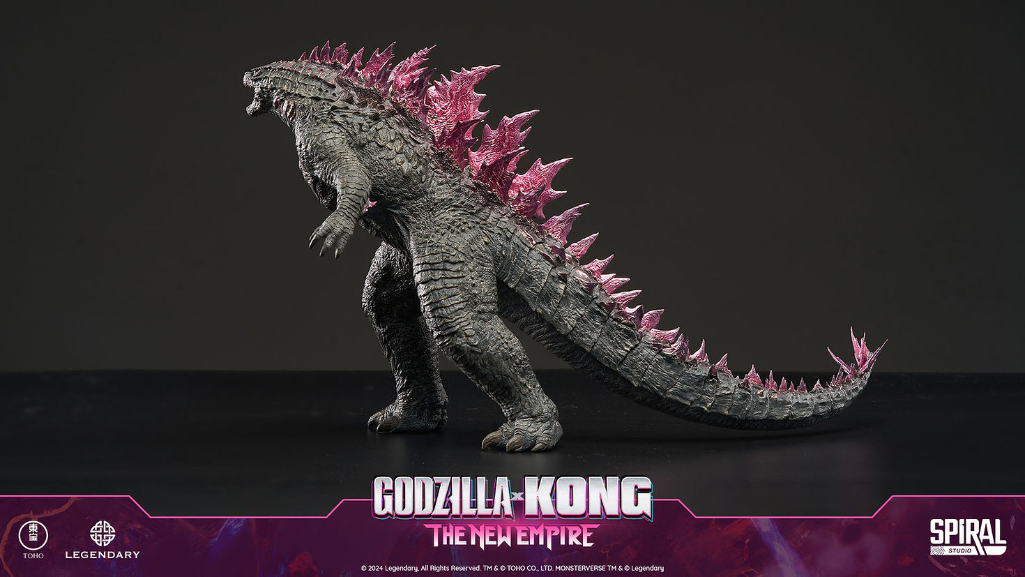 Godzilla x Kong: The New Empire - Gojira Evolved - Hall of Fame Series  (HOF-GXKGZ002) - 2024, Heat Ray Ver. (Spiral Studio) photo 11